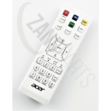 Acer Projector Remote Control (White) (no laser)