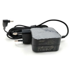 Acer AC Adaptor 45W 19V EU Type, Wall-Mounted (Black)