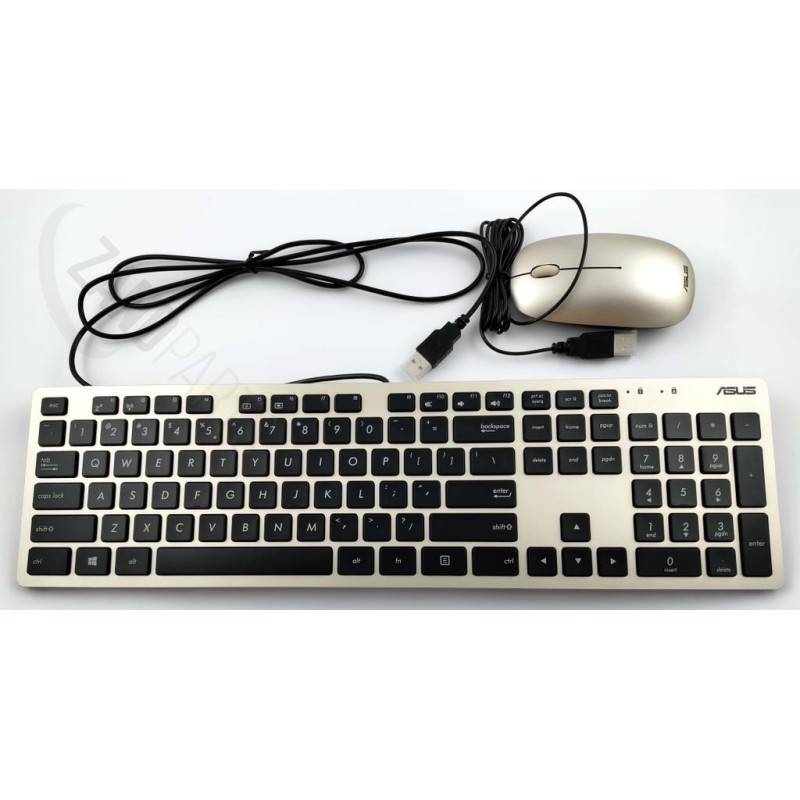 Asus AIOZEN Keyboard (US-ENGLISH INTERNATIONAL)+Mouse USBGOLD