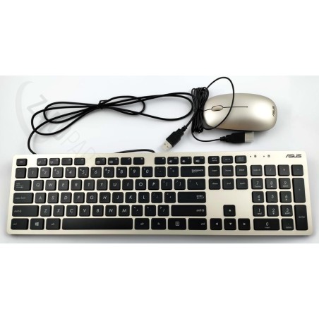 Asus AIOZEN Keyboard (US-ENGLISH INTERNATIONAL)+Mouse USBGOLD