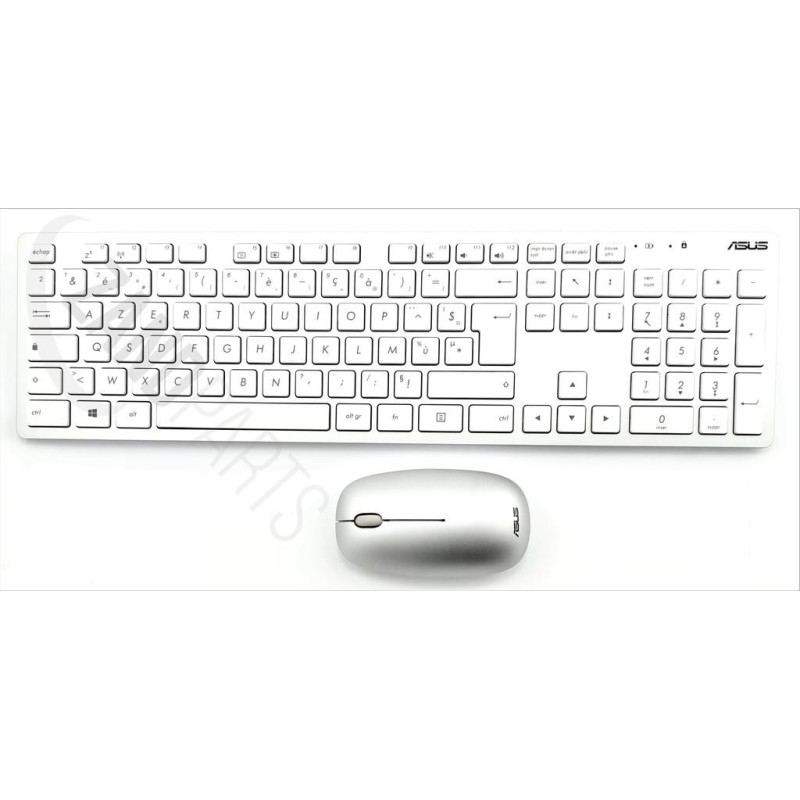 Asus AIOZEN Keyboard (FRENCH)+Mouse RF24 (White)