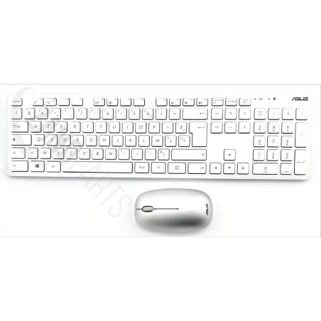 Asus AIOZEN Keyboard (FRENCH)+Mouse RF24 (White)