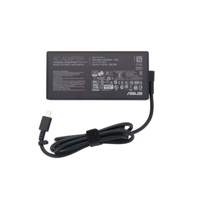 Asus ADAPTER 200W 20V 3P(RECTANGLE)