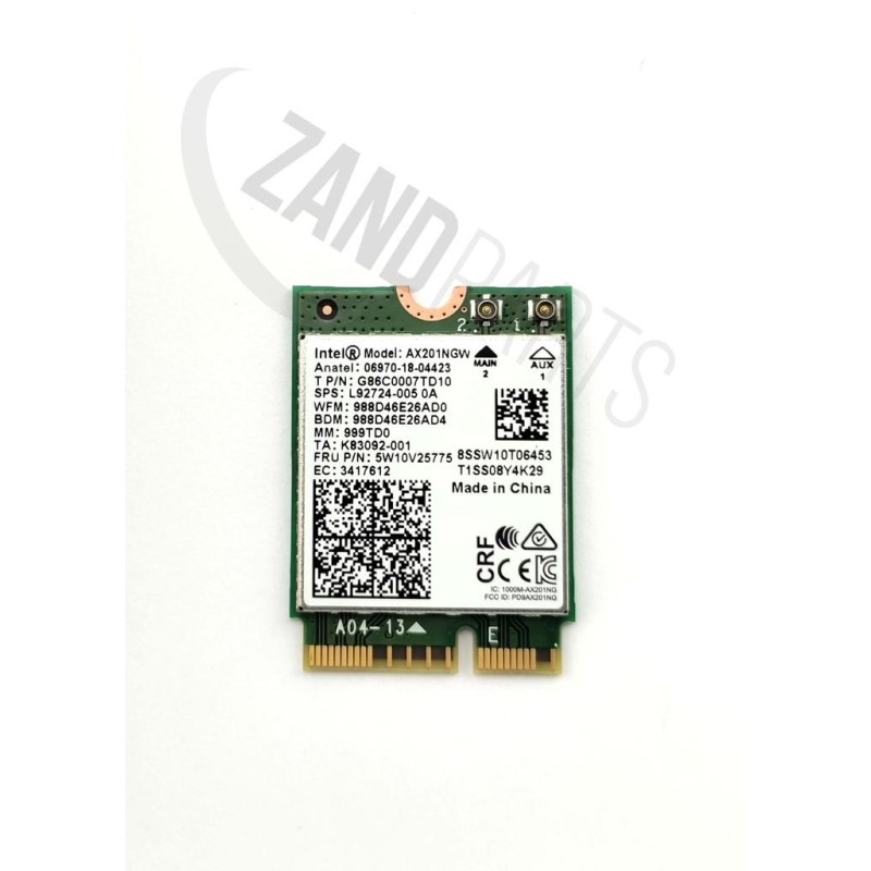 Asus WIFI6 AX+BT5.0(2*2)M.2 2230 G+