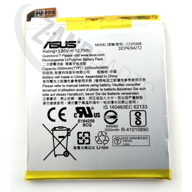 Asus ZS571KL Battery LG POLY C11P1608