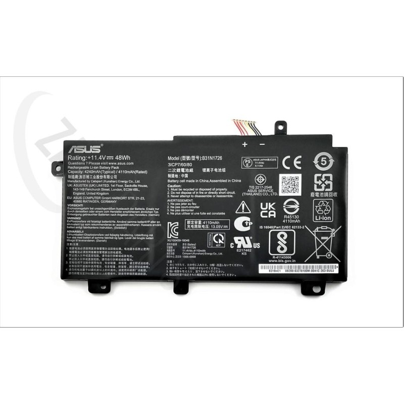 Asus FX504GD Battery (SDI PRIB31N1726-1)