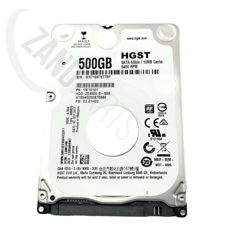 Asus SATA3 SSHD2.0 1TB5 SSH 8G 2.5'