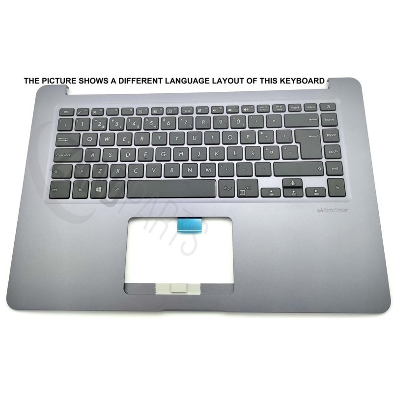 Asus X510UR-3B Keyboard (TURKISH) ModuleAS (no backlight)