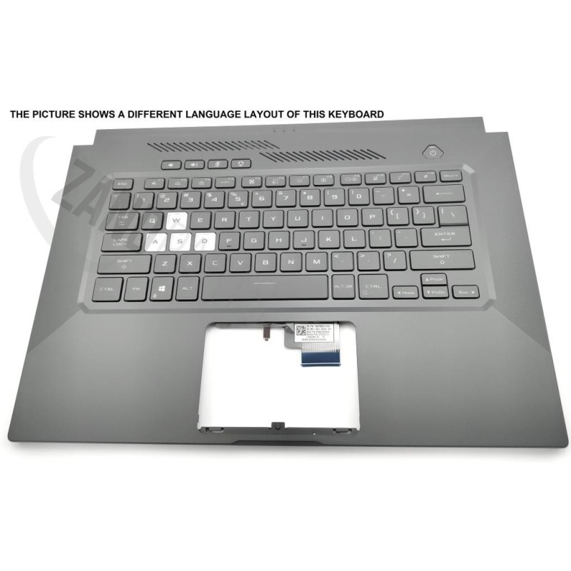 Asus FX516PR-1A Keyboard (UA) Module (BACKLIGHT, BLUE GREEN)