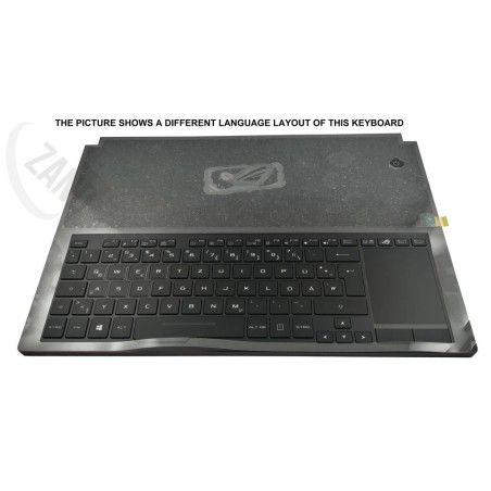 Asus GX501VIK-1A Keyboard (HUNGARIAN) ModuleAS (BACKLIGHT+TOUCHPAD)