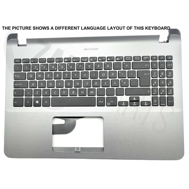 Asus X507UA-1B Keyboard (LATIN AMERICAN) ModuleAS (ISOLATION)