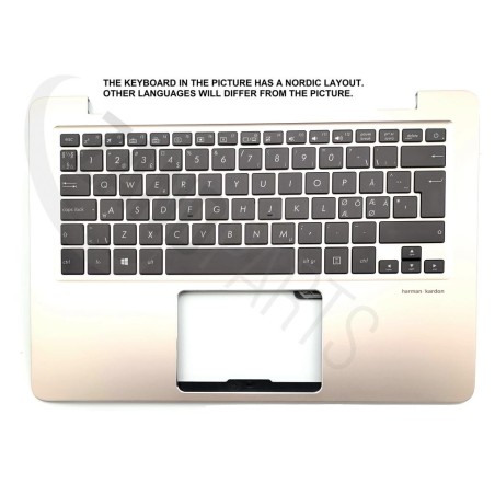 Asus UX330CA-1C Keyboard (HEBREW) ModuleAS (BACKLIGHT)