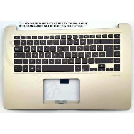 Asus X510UF-1A Keyboard (SWISS-FRENCH) ModuleAS (BACKLIGHT)