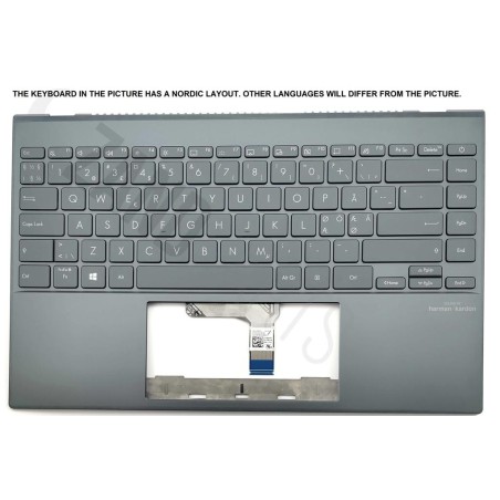 Asus UX425JA-2G Keyboard (GREEK) ModuleAS (BACKLIGHT)