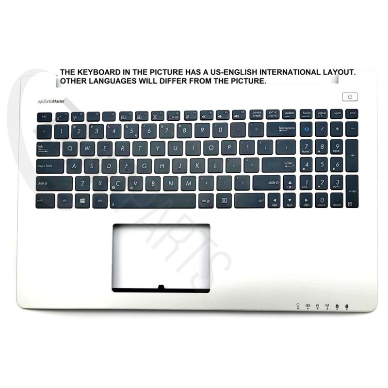 Asus S500CA-1A Keyboard (US-ENGLISH INTERNATIONAL) ModuleAS (ISOLATION)