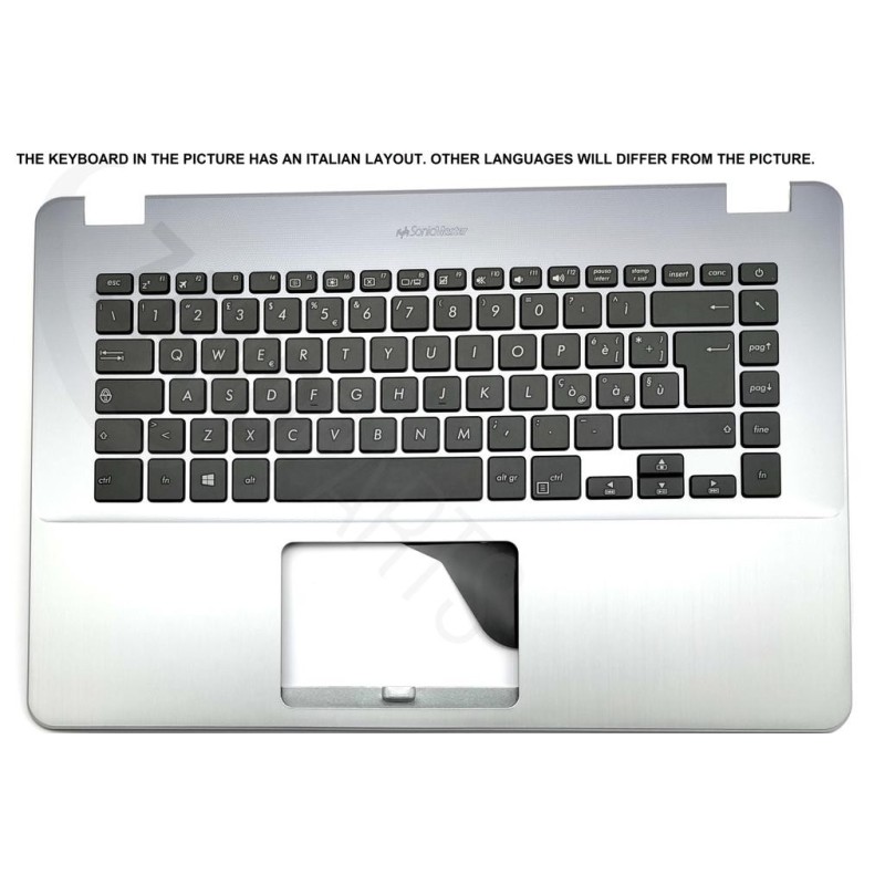 Asus X505BP-1B Keyboard (FRENCH) ModuleAS (ISOLATION)