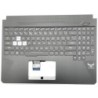 Asus FX505DY-1A Keyboard (US-ENGLISH INTERNATIONAL) ModuleAS (with MYLAR) 2FIN (BACKLIGHT, RGB)