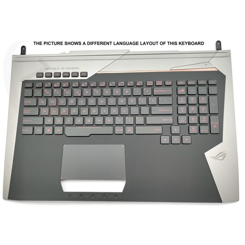 Asus G752VM-1A Keyboard (BULGARIAN) ModuleAS (BACKLIGHT)