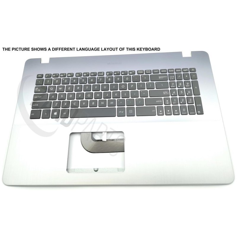 Asus X705UV-1B Keyboard (HUNGARIAN) ModuleAS (BACKLIGHT)