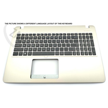 Asus X540MB-1A Keyboard (SWISS-FRENCH) ModuleAS (ISOLATION) (no ODD)