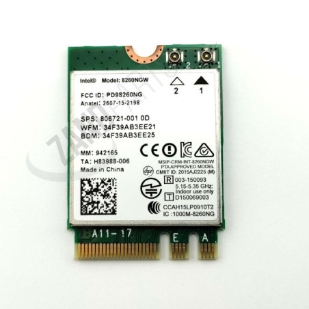 Asus 802.11AC+BT4.2(2*2)M.2 2230