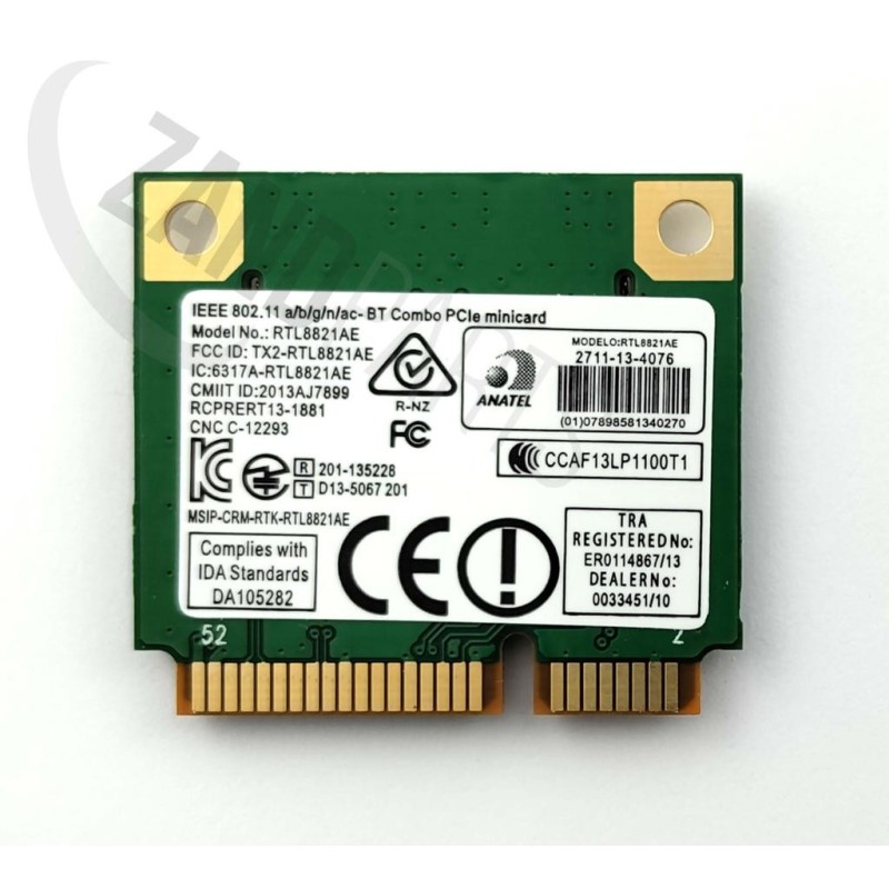 Asus 802.11ABGNAC+BT4.0HMC(1*1)