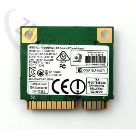 Asus 802.11ABGNAC+BT4.0HMC(1*1)