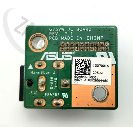Asus G75VW DC-IN BOARDAS