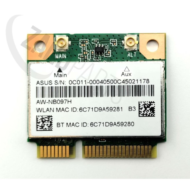 Asus 802.11BGN WLAN+BT4.0+HS RST
