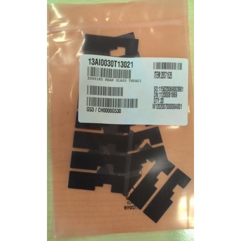 Asus ZS661KS REAR GLASS THPAD1