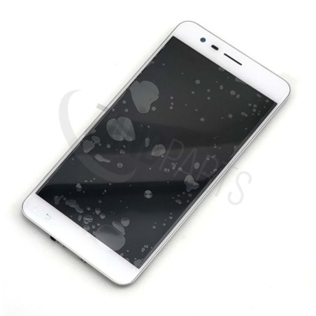 Asus ZenFone 3 Zoom ZE553KL-3J LCD+Touch+Front cover (Glacier Silver)