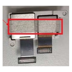 Asus ZS673KS ROG Phone 5 REAR CAMERA FRAME FABRIC