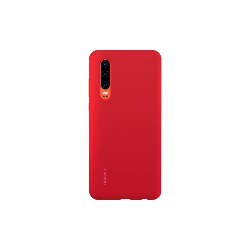 Huawei P30 Silicon Case (Red)